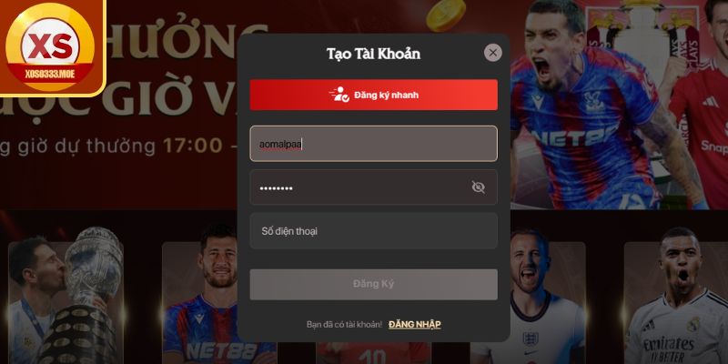 Quá trình thiết lập tài khoản chuẩn xác